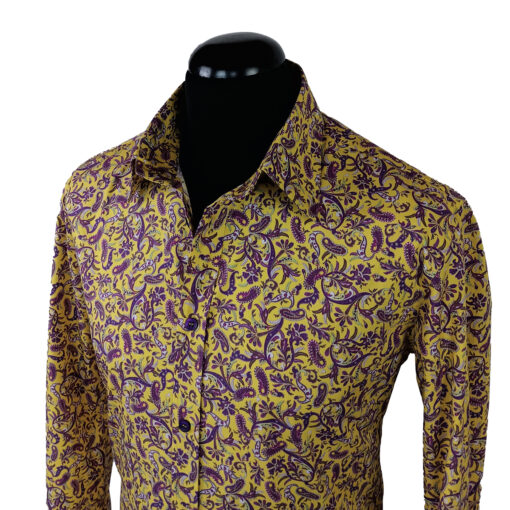 Paisleys purple-yellow – Bild 5